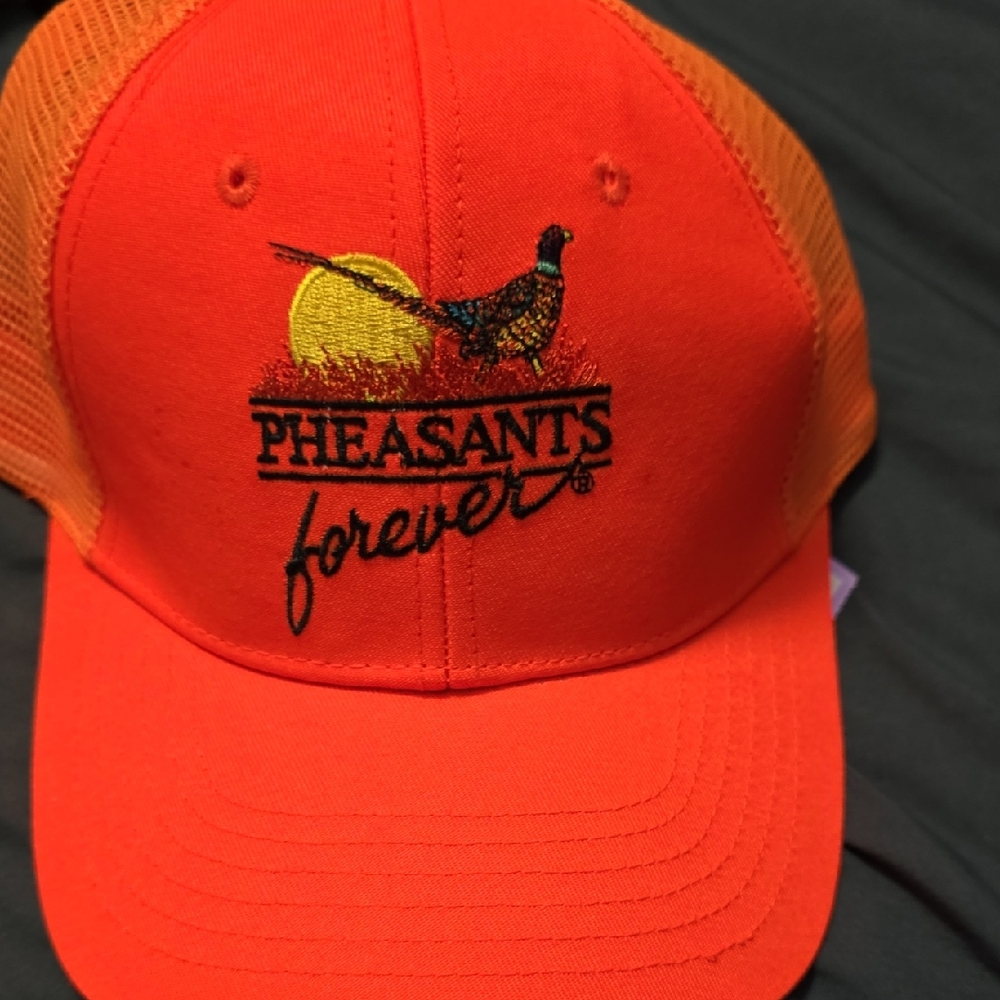 Jag Jeans Vibrant Orange Pheasants Forever Hat